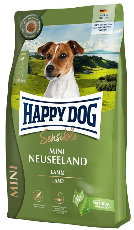 Happy Dog Sensible Mini Neuseeland Lamb & Rice 4 kg