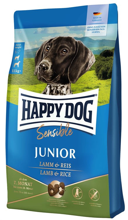 Happy Dog Sensible Junior Lamb & Rice 10 kg