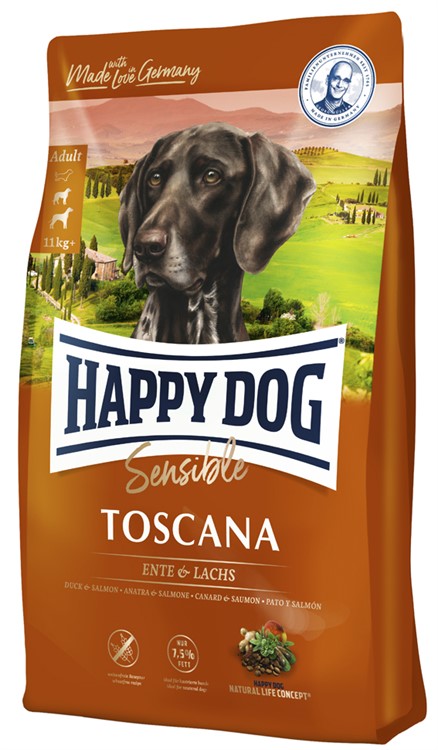 Happy Dog Sensible Toscana Duck & Salmon 4 kg