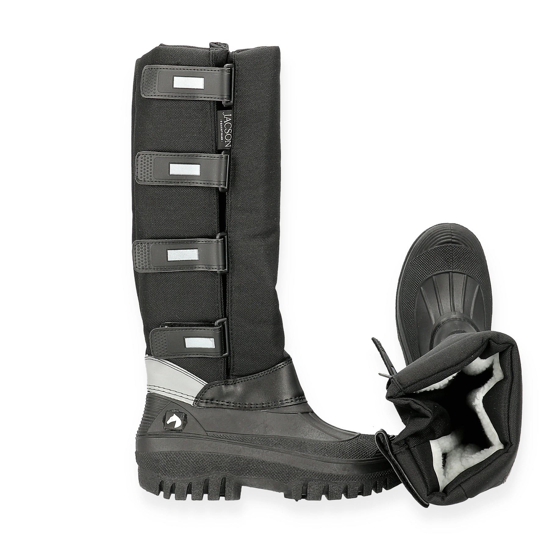 Jacson Barn/Junior Thermoridstövel Svart