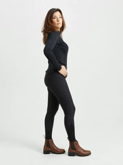 Jacson Rigmor Ridbyxa Knäskodd Svart