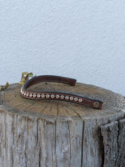 Pannband Kristall Rosé Brun