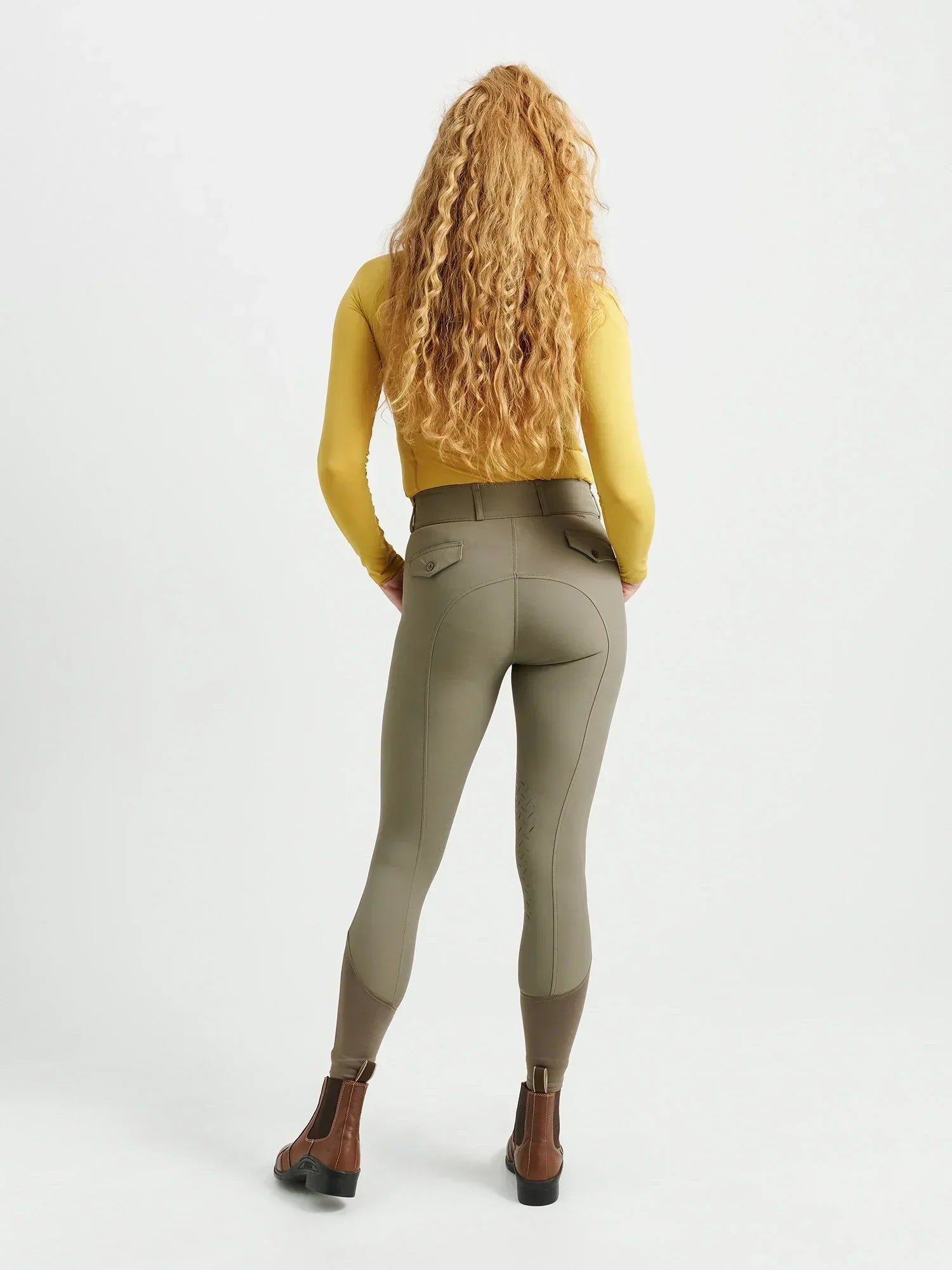 Jacson Rigmor Ridbyxa Knäskodd Brun