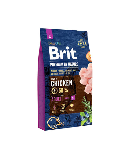 BRIT Premium By Nature Vuxen S 8 kg