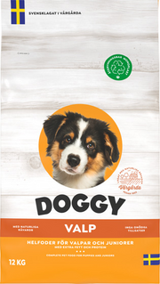 Doggy Valp Torrfoder för hund 12kg