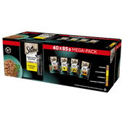 SHEBA Selection Select Slices Fågel Smaker påsar 40x85g