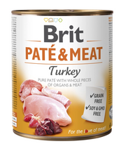Brit Care Dog Adult Paté & Meat Kalkon 800 g
