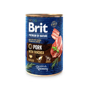 Brit Premium by Nature Fläsk med luftstrupe 400g