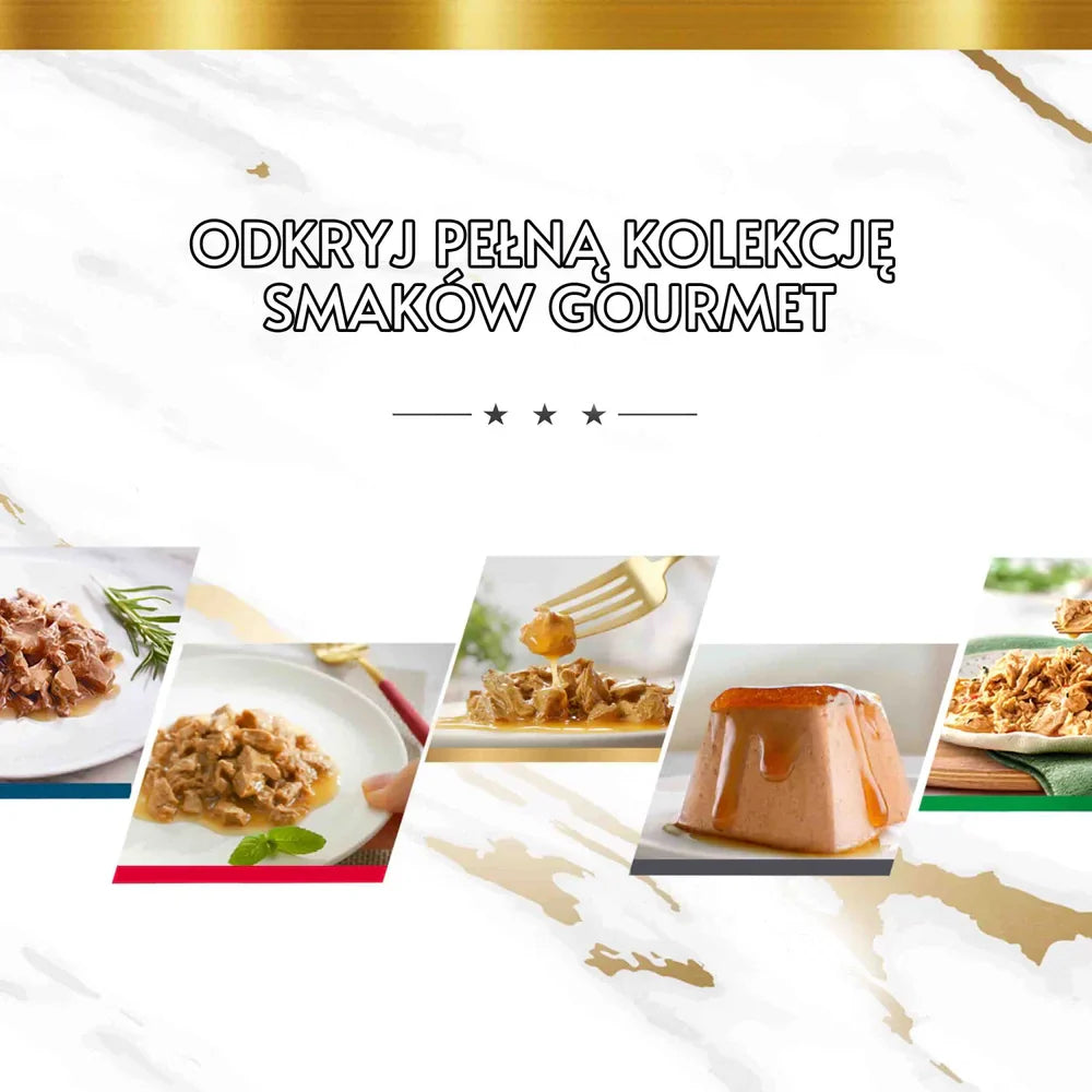 Purina Gourmet Revelations Delikata Bitar i Gelé med Lax 2x57g