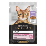 PRO PLAN Nutrisavour Delicate Foder för katter delikata bitar med kalkon i sås 85g