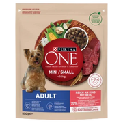 PURINA ONE Mini Adult Nötkött & ris 800g