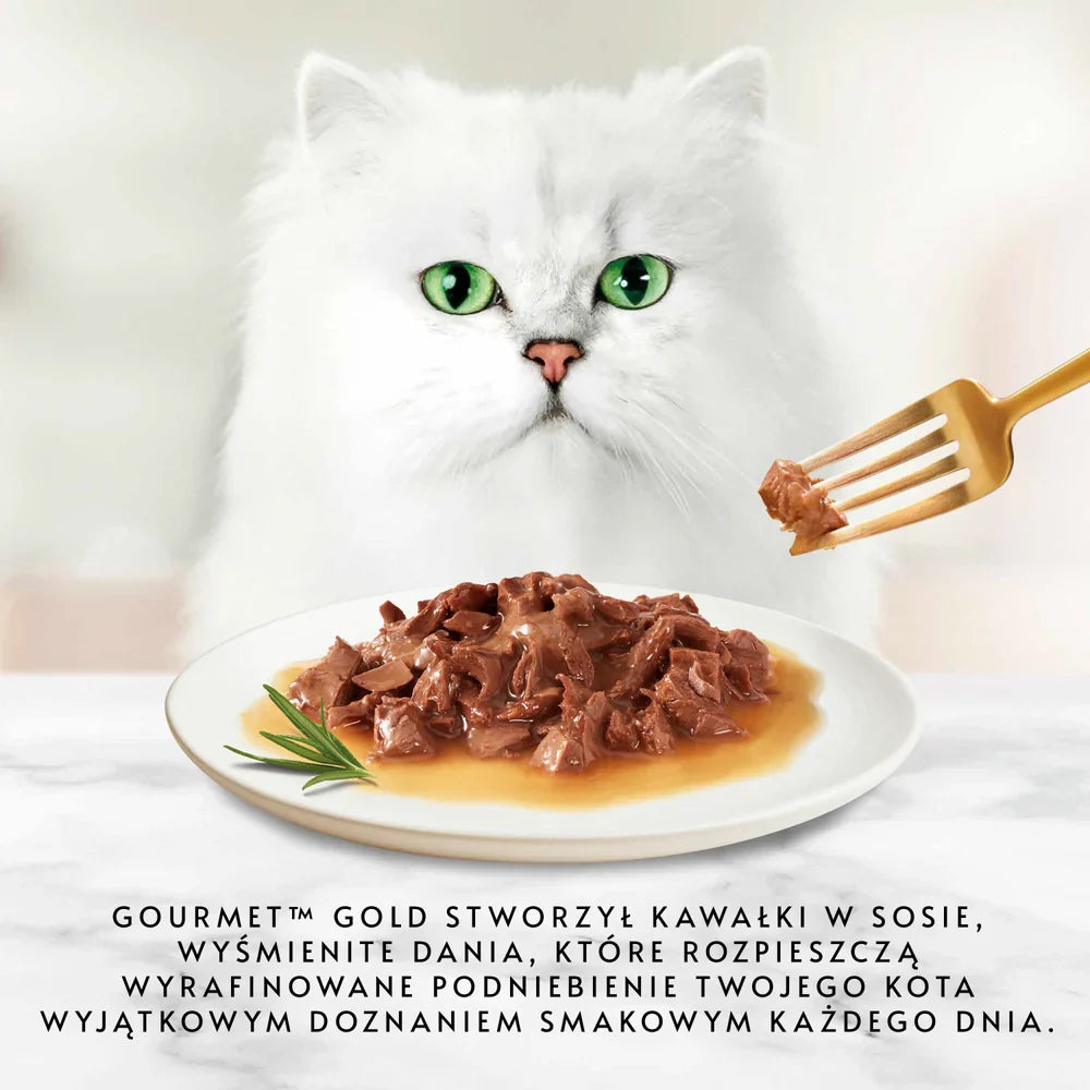 Purina Gourmet Gold Bitar i sås mix 96x85g