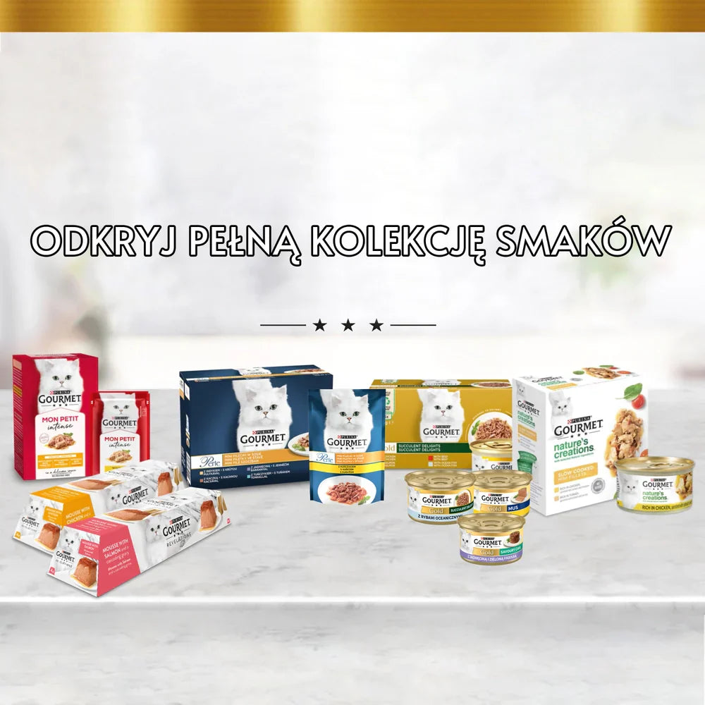 Purina Gourmet Gold Bitar i sås mix 96x85g