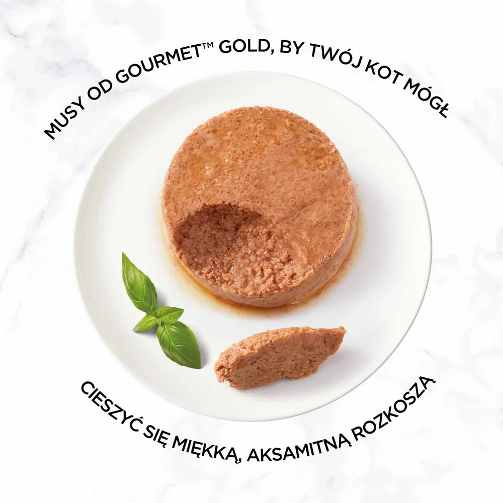 Purina Gourmet Gold Mus mix 96x85g (nötkött, kanin, lamm, kalv)