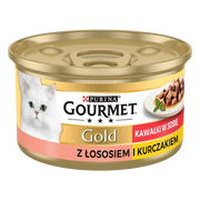 Purina Gourmet Gold lax/ kyckling i sås 85g