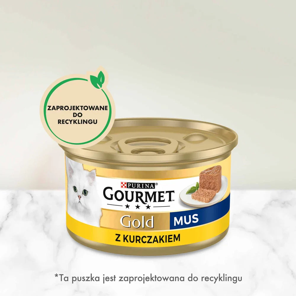 Purina Gourmet Gold mousse med kyckling 85g