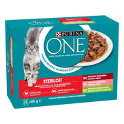 Purina One Sterilcat blandade smaker 12x85g